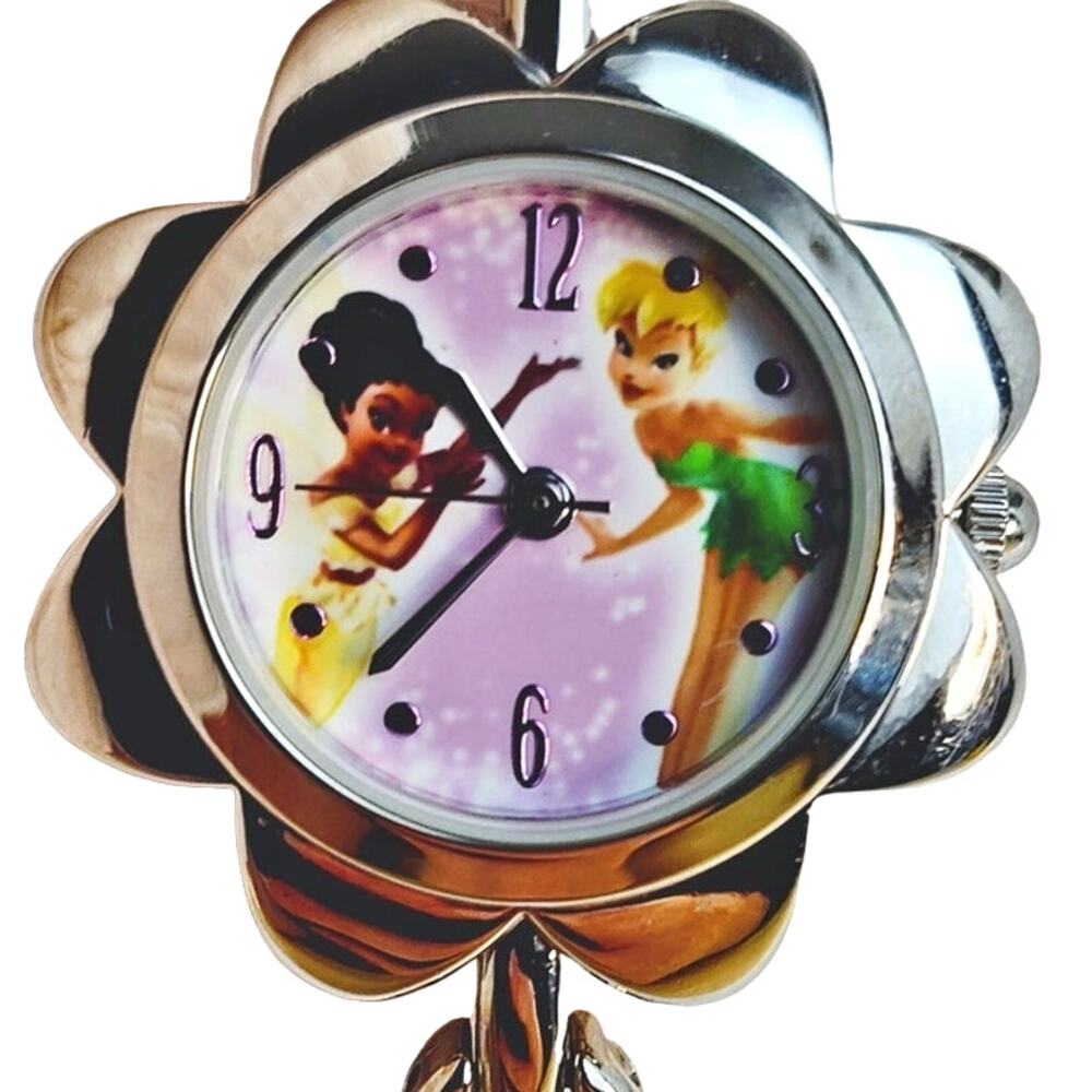 Disney Store Fairies Metal Watch Tinker Bell Iridessa Rare